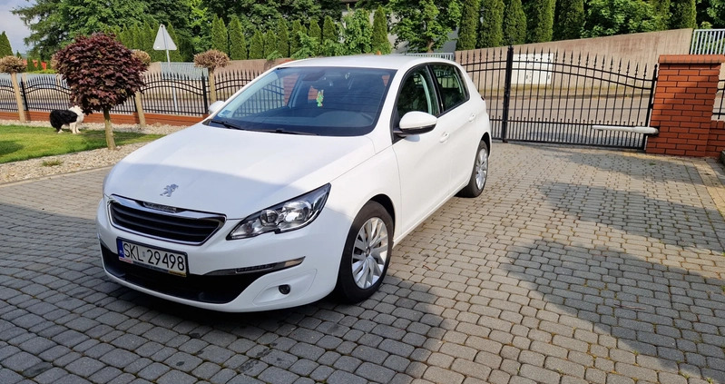 Peugeot 308 cena 31900 przebieg: 145900, rok produkcji 2015 z Skalbmierz małe 191